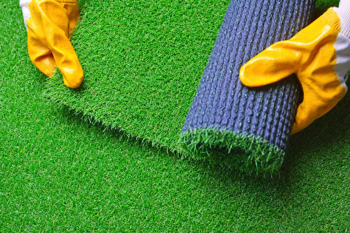 Synthetic lawn turf in San Rafael, CA